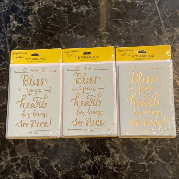 Blank Spiritual Thank You Hallmark Cards. NWT - Picture 1 of 4